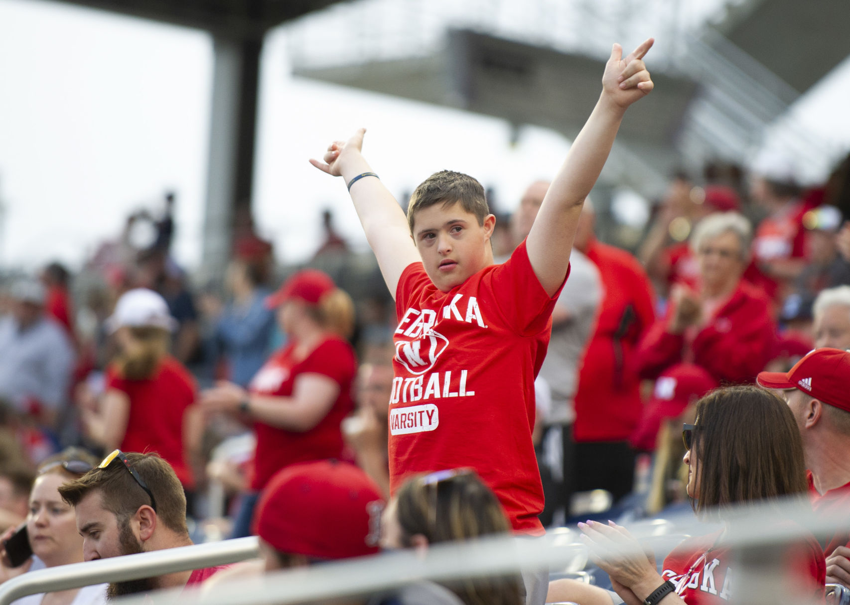 Nebraska vs. Michigan, second game, 5.25